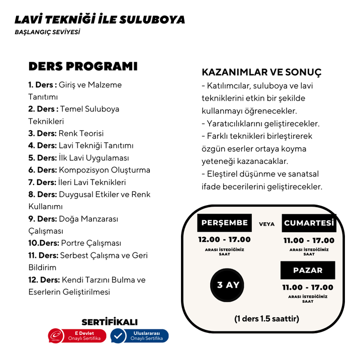 Watercolor with Lavi Technique - Face to Face 