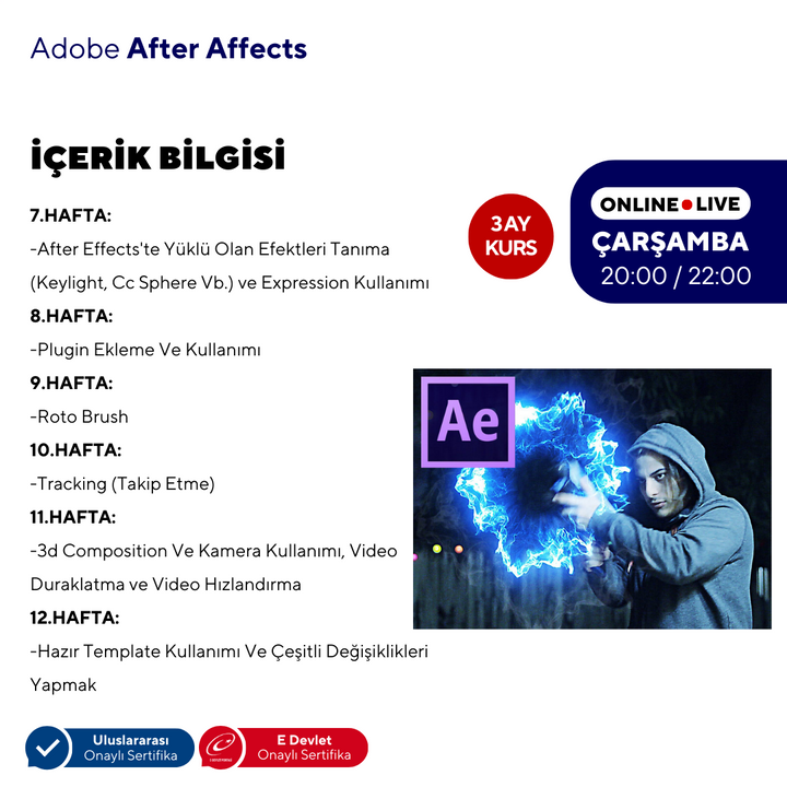 After Effects (Online) Basic Level 