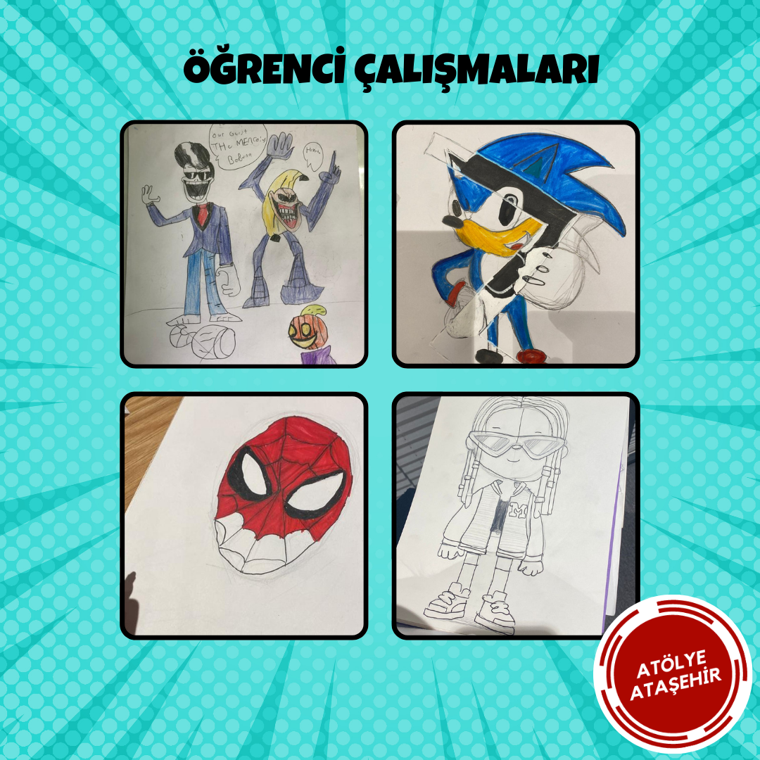 Cartoon Drawing - Face to Face (Advanced Level) (Ages 6-9)