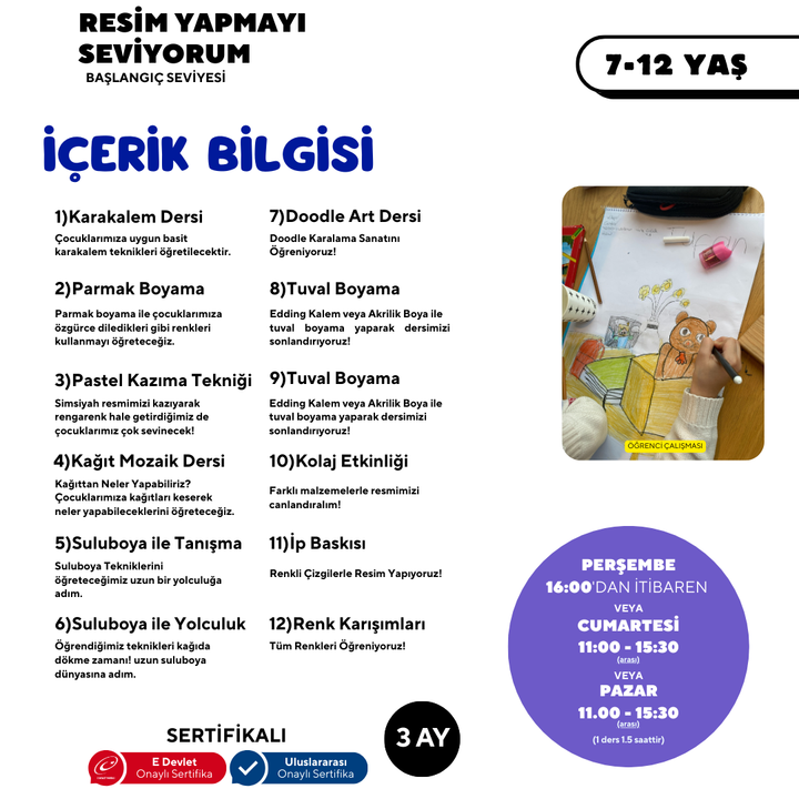 I Love Drawing! (Ages 7-12)