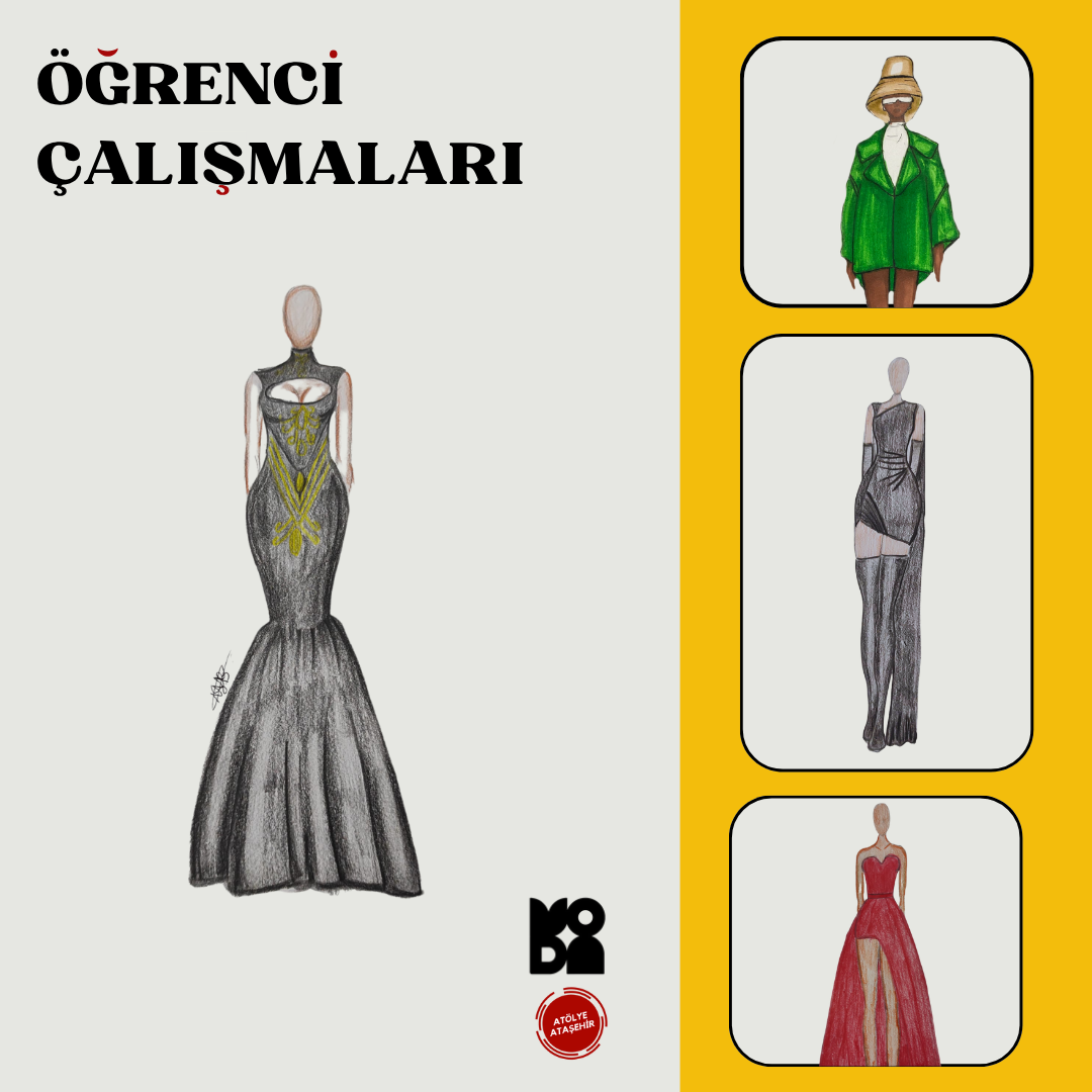 Moda (11-15 Yaş'a Özel)-Kıyafet Tasarım,Aksesuar,Temel Kalıp ( Online)