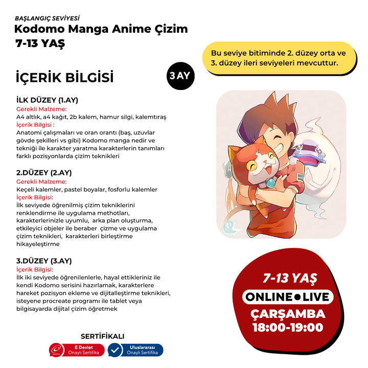 Kodomo Manga &amp; Anime Drawing (7-13 Years Old)