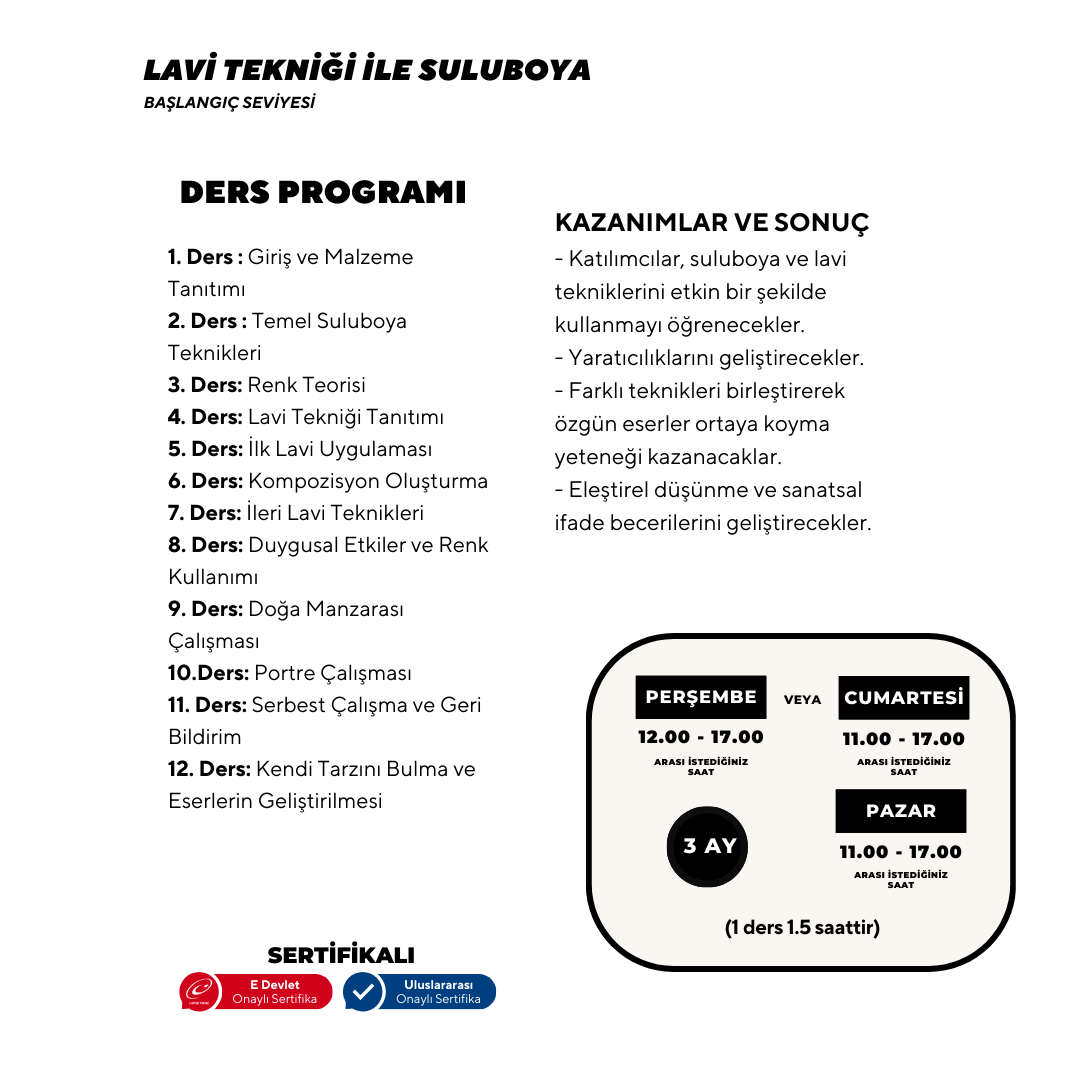 Watercolor with Lavi Technique - Face to Face 