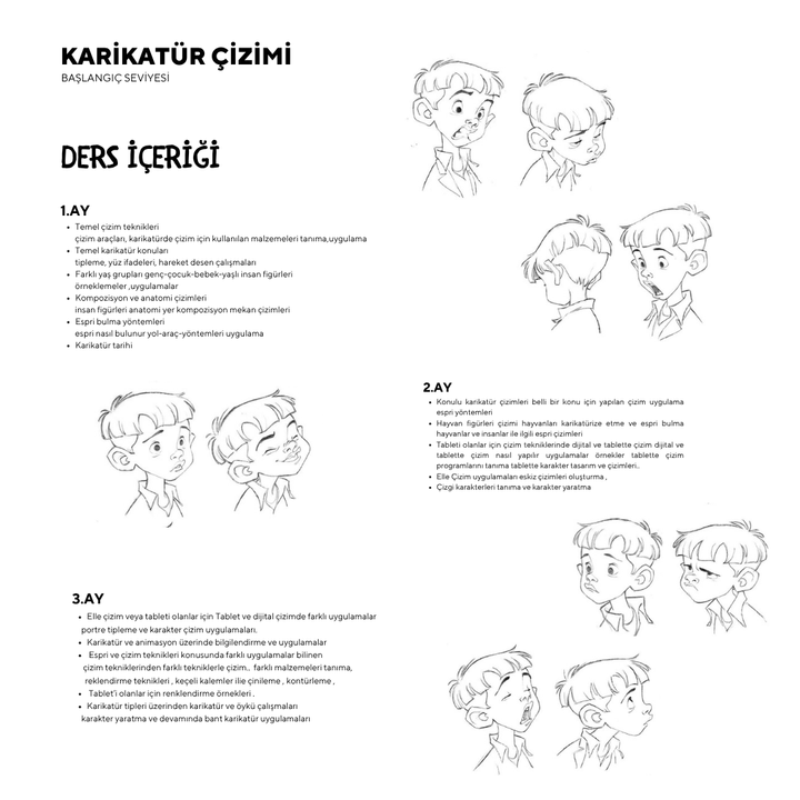 Cartoon Drawing (Ages 9-15)