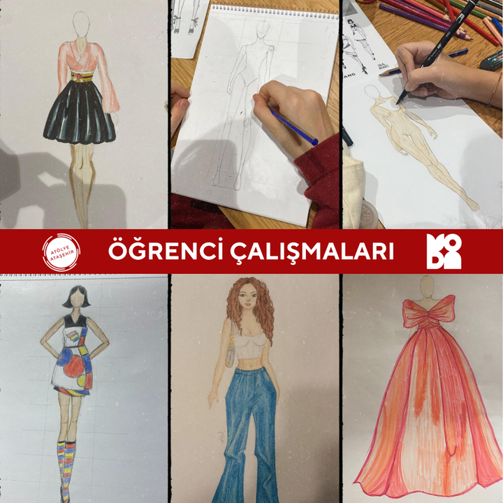 Fashion Design and Drawing (10-16 Years Old) - Intermediate Level