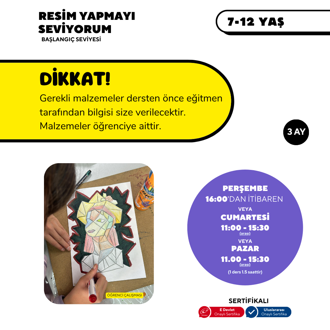 I Love Drawing! (Ages 7-12)