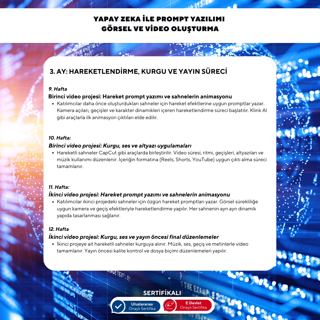 Prompt Software with Artificial Intelligence (Image and Video Creation) - Online