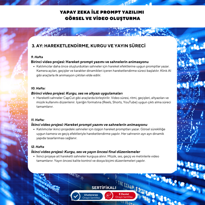 Prompt Software with Artificial Intelligence (Image and Video Creation) - Online