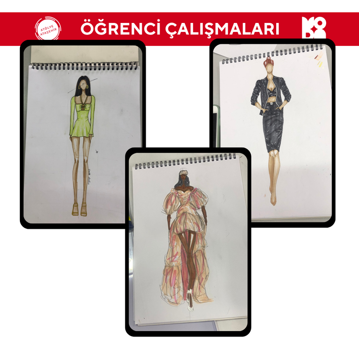 8-11 Year Old Fashion Design Drawing (Online)