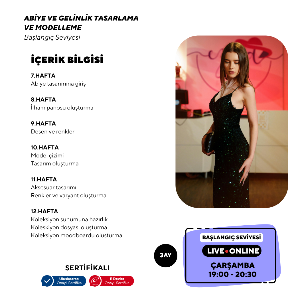 Evening Dress and Wedding Dress Design and Modeling