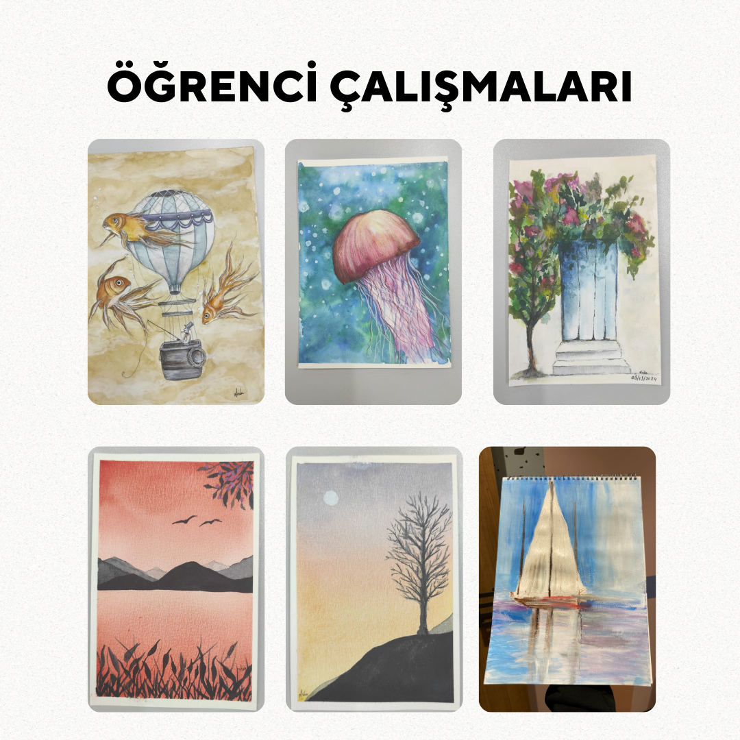 Watercolor Illustration - Face to Face