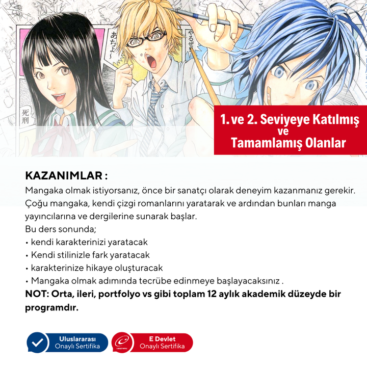 Japanese Comic Book (MANGA) Storyboard for Becoming a Mangaka (Advanced)