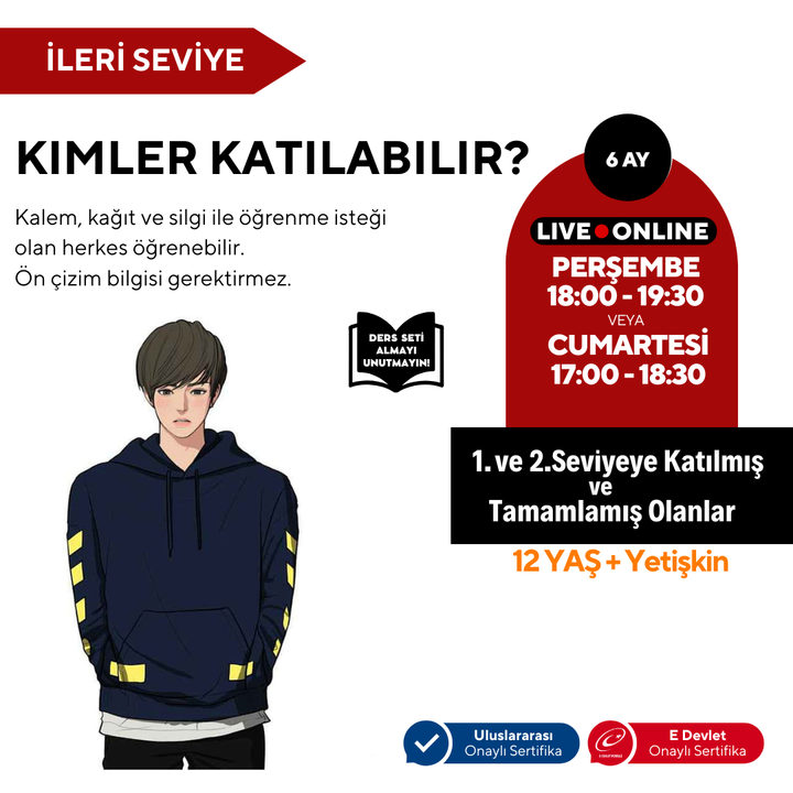 Webtoon and Manhwa (Korean Comic) Preparation (Advanced Level)