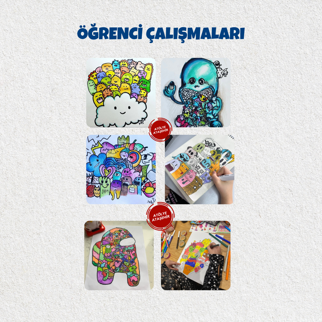 Doodle Sketching Art (8-14 Years Old)