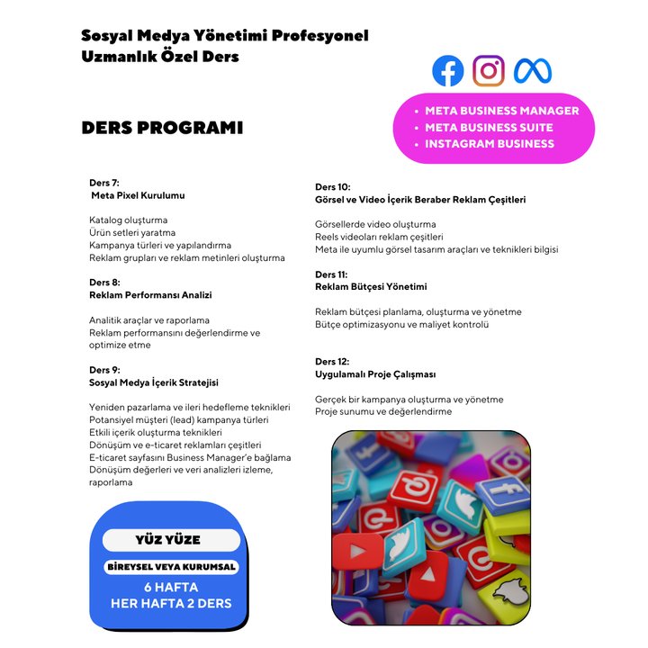 Social Media Management Professional Expertise Special - One on One 