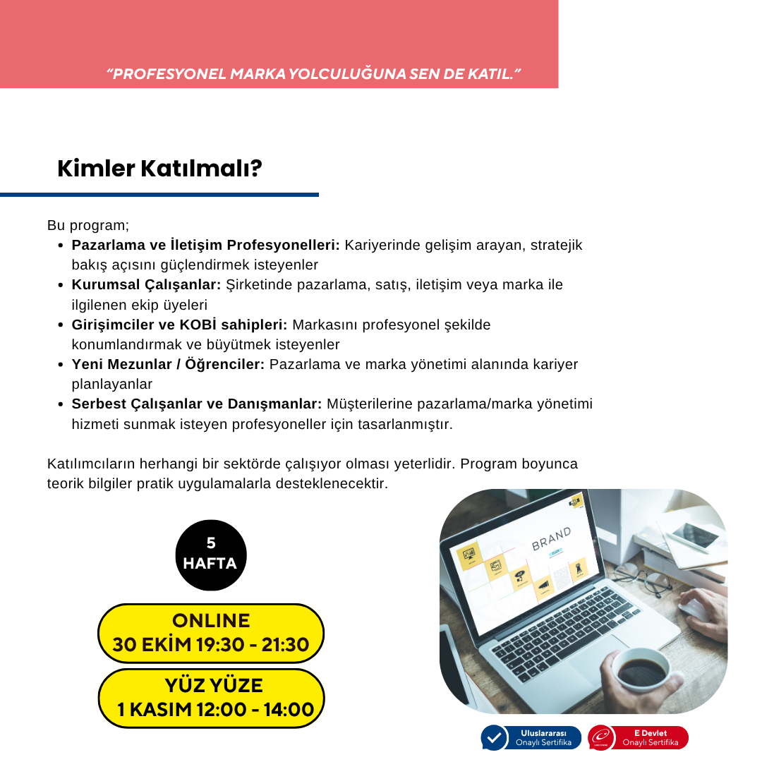 Pazarlama ve Marka Yönetimi