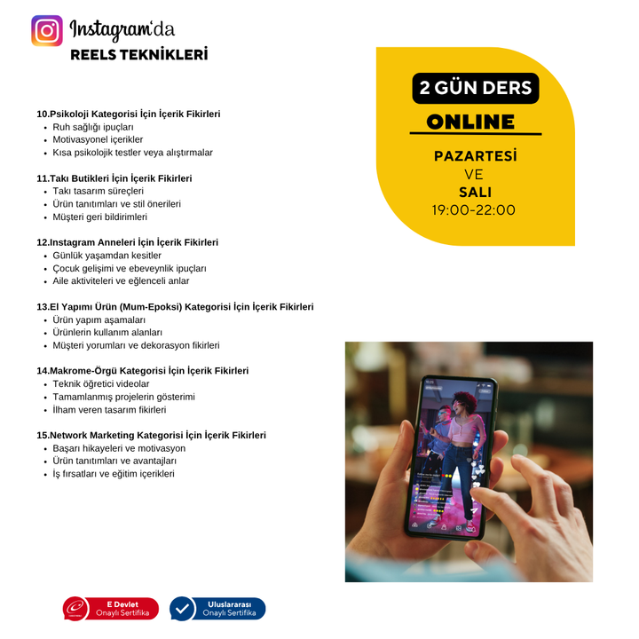 Instagram Reels Techniques - Online