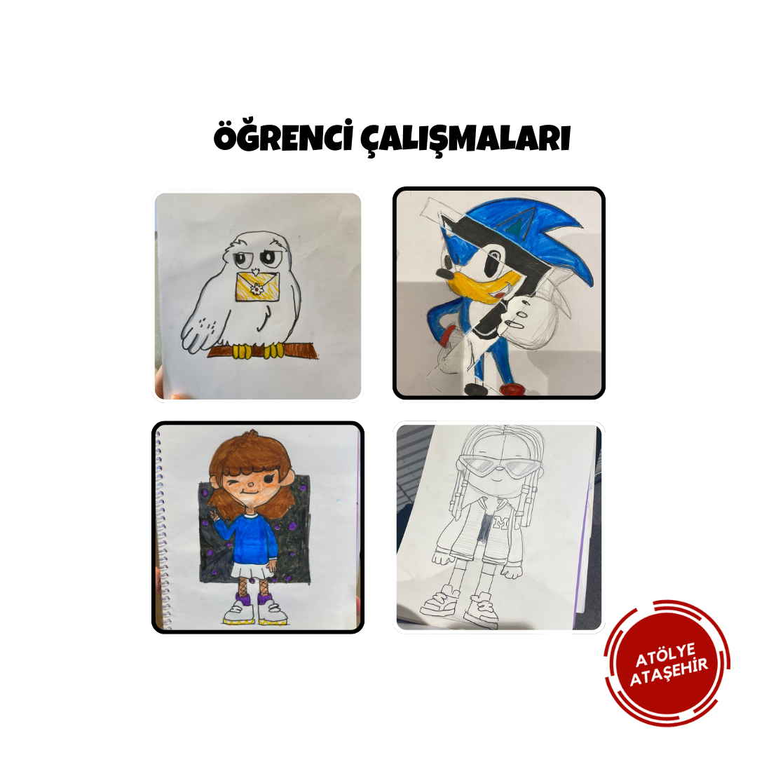 Cartoon Drawing - Face to Face (Beginner Level) (Ages 6-9)